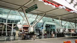 Intern.  Airport in Denpasa